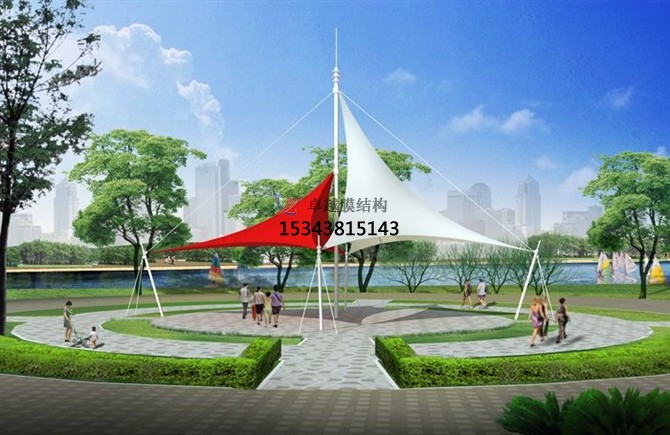 潢川<font color='red'>膜結(jié)構(gòu)景觀</font>【張拉膜景觀】承包安裝價(jià)格